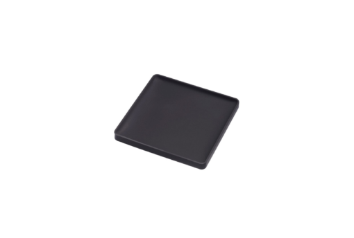 Glasonderzetters silicone vierkant zwart Yamazaki